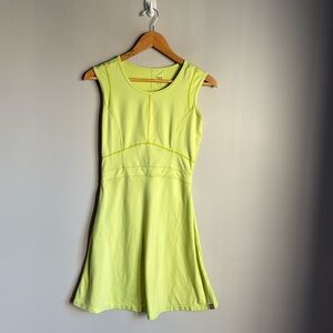 TITLE NINE DREAM DRESS (FIT & FLARE SOLID) CITRON XS